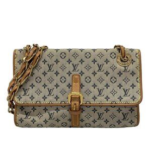 Auth LOUIS VUITTON Camille M92002 Blue Monogram Mini - SP0070 Shoulder Bag